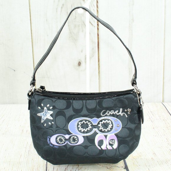 Coach Handbags - Coach Teri Shoulder Bag in Signature Canvas Classy Versatile with Logo Print